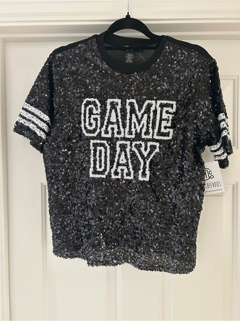 Sequin Game Day Shirt